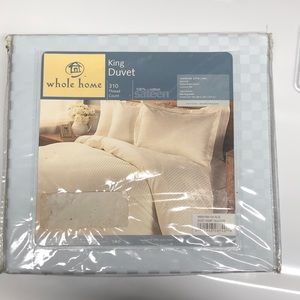 King Duvet, 100 cotton sateen